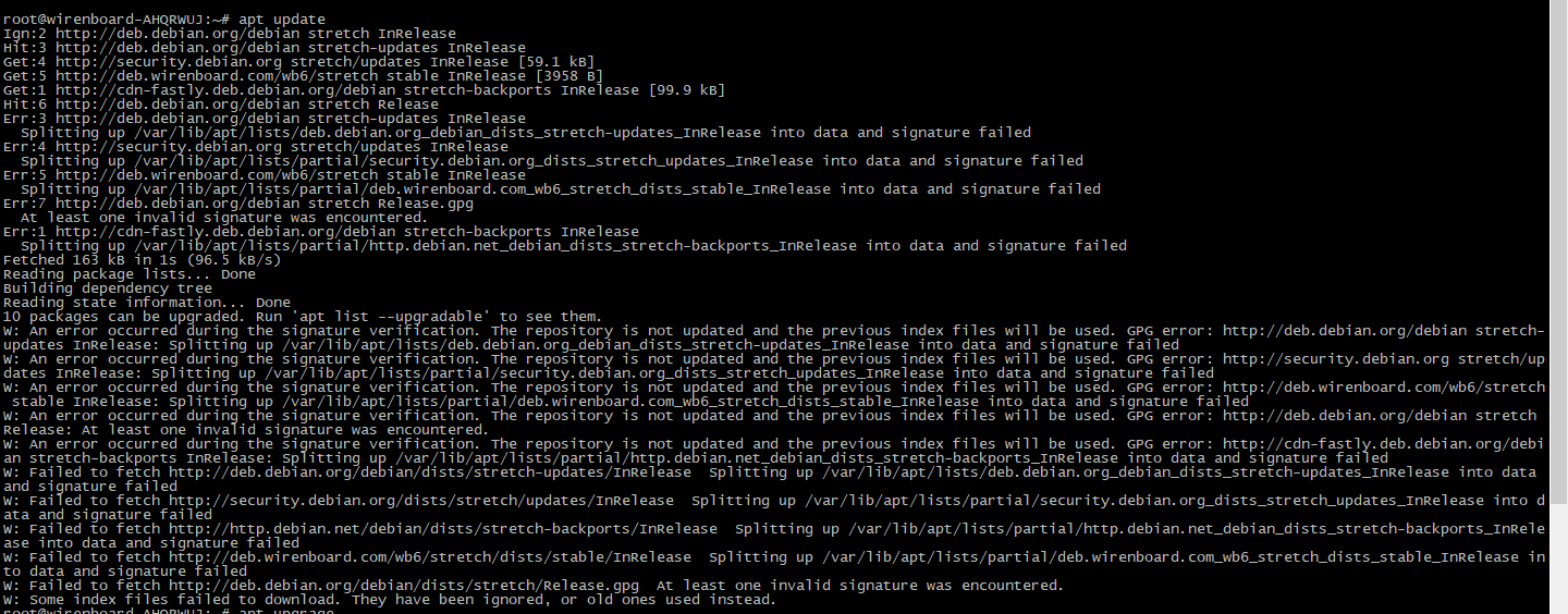 Обновление и установка по на WB 6.6.0 - Wiren Board 6 - Wiren Board Support