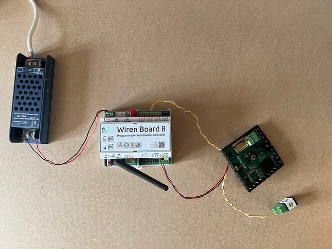 Через WBE2-I-RS485-ISO